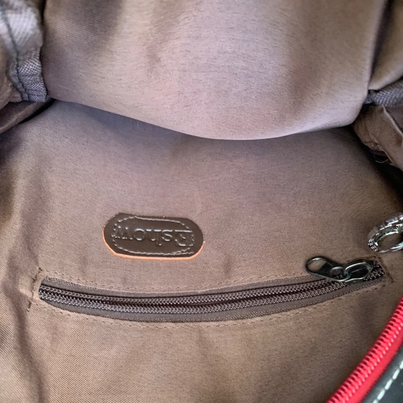 Black Dragonfly Embroidered Convertible Backpack / Sling Bag - Picture 9 of 13